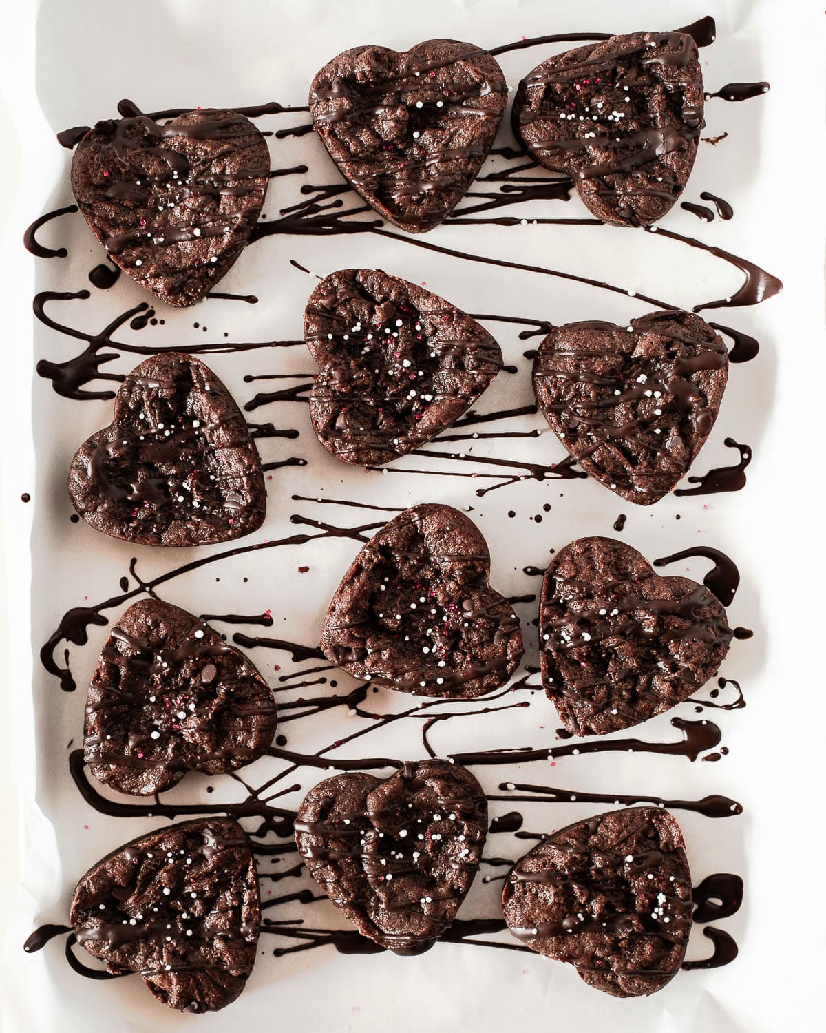 How to make Valentine brownies