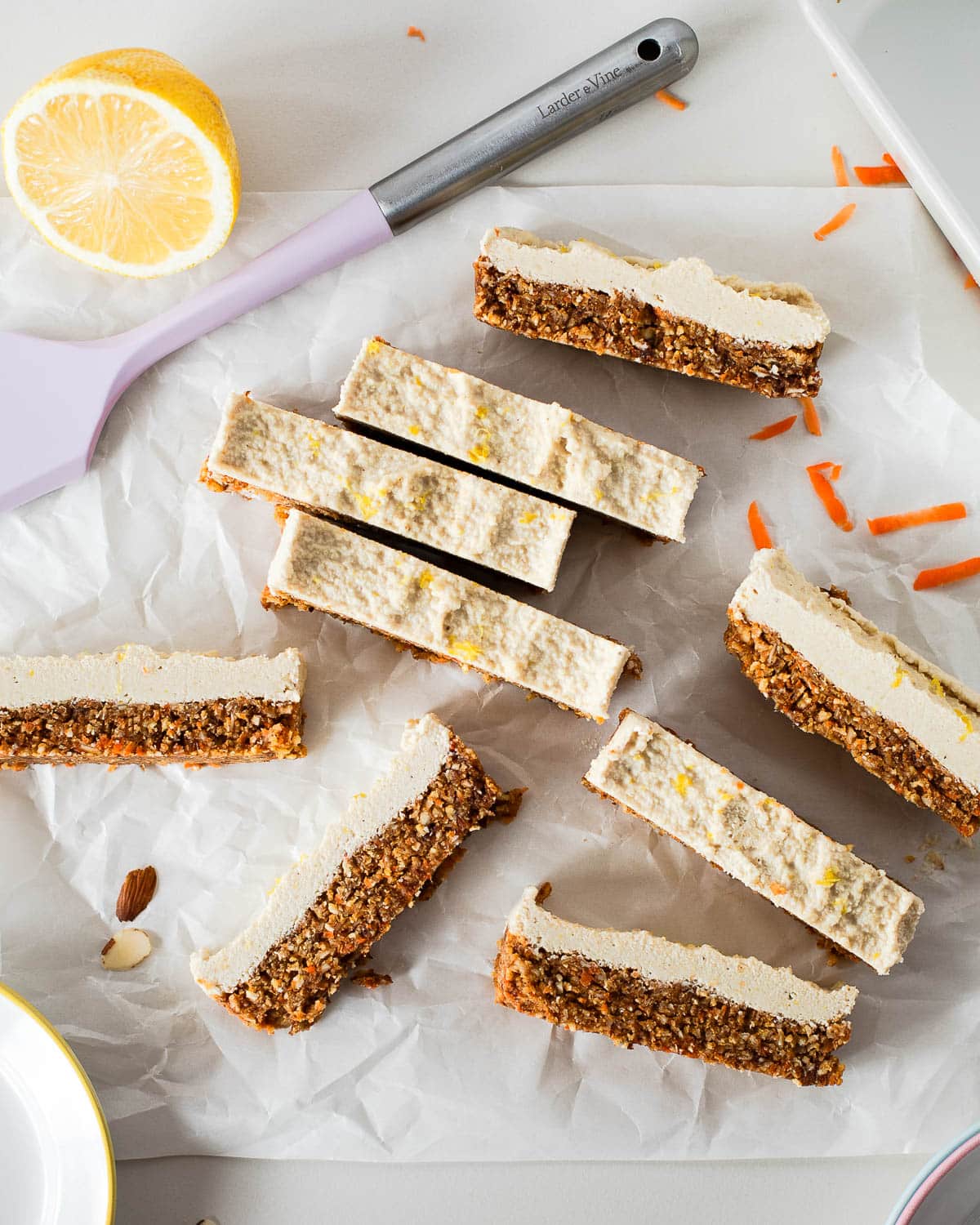 How to make no bake carrot cake bars