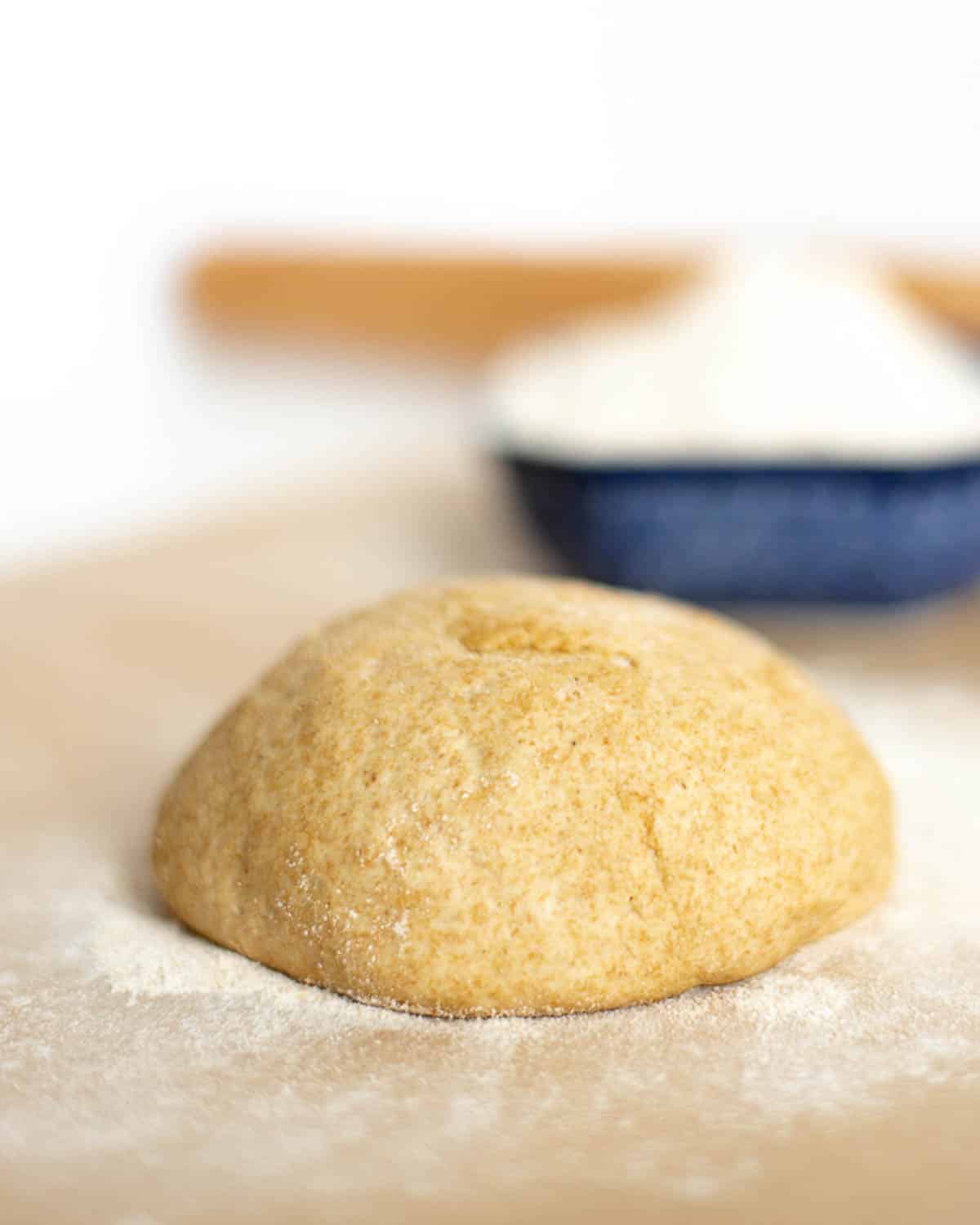 How to make easy einkorn pizza dough