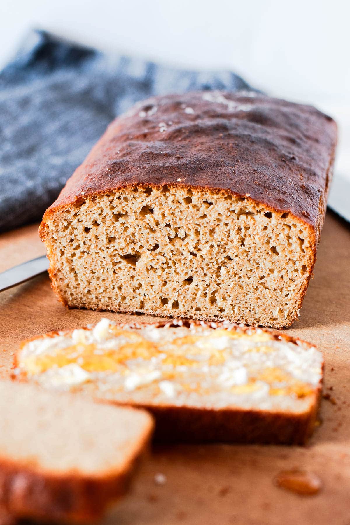 Easy No Knead Whole Wheat Einkorn Flour Bread Recipe