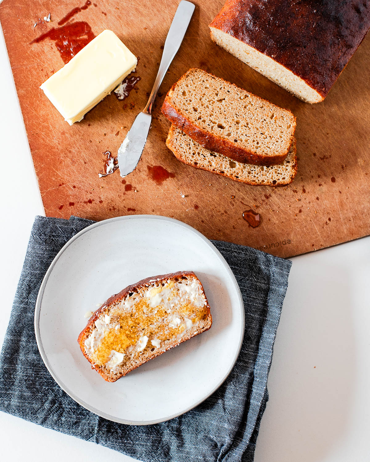 whole grain einkorn bread baking