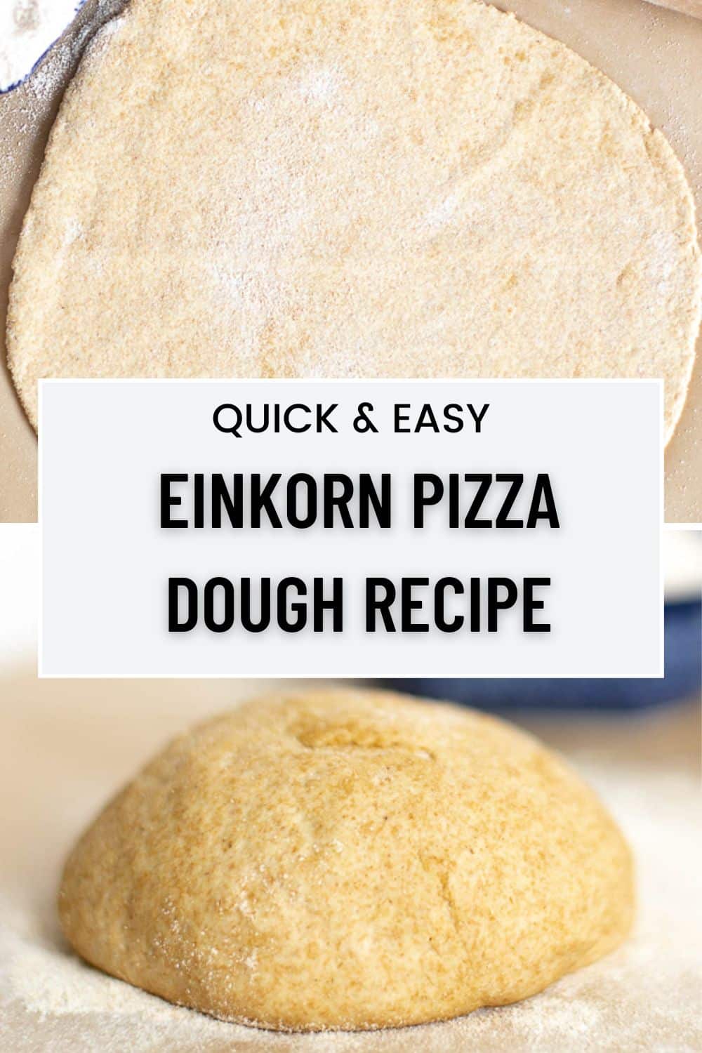 einkorn pizza dough recipe