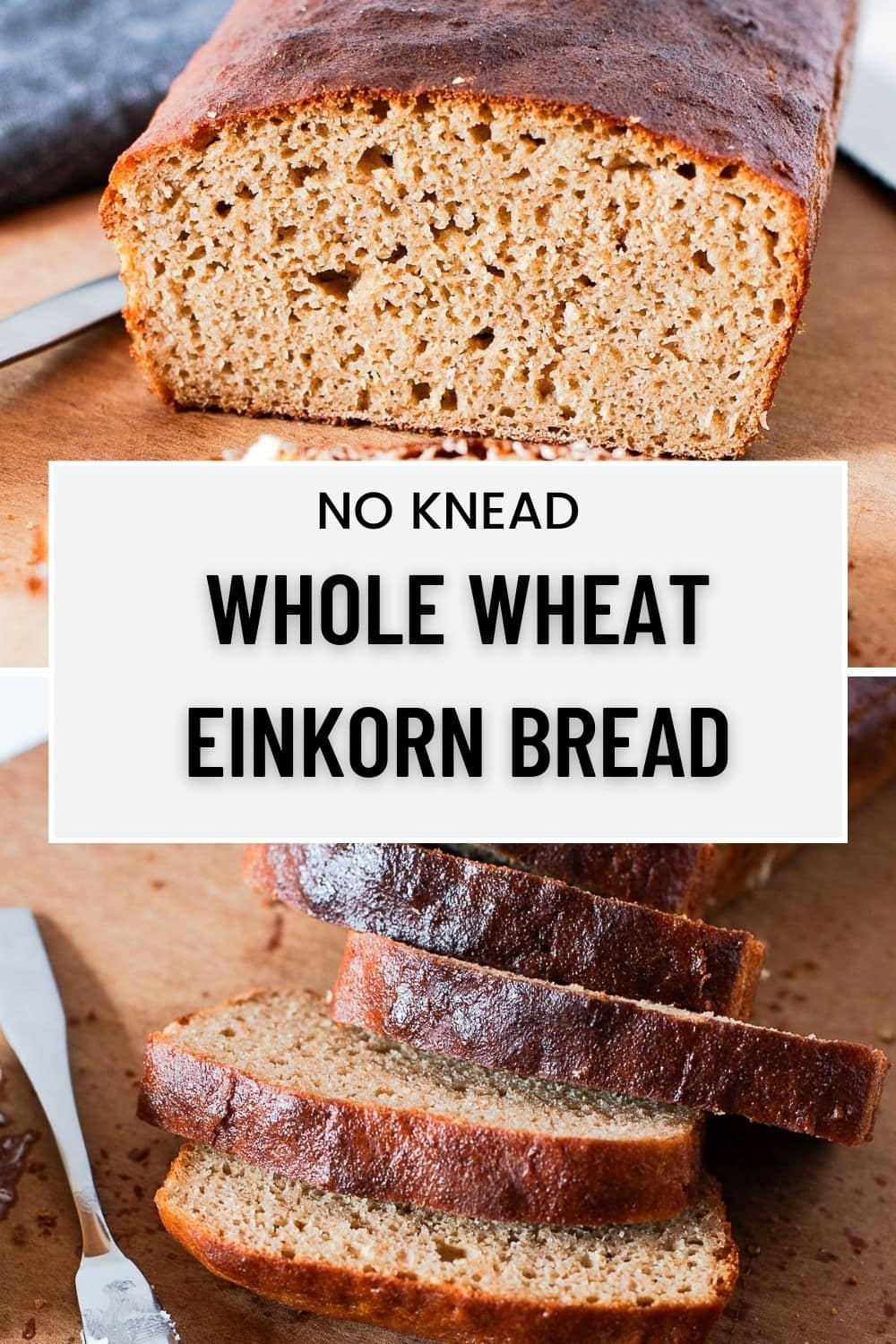 no knead whole wheat einkorn bread recipe