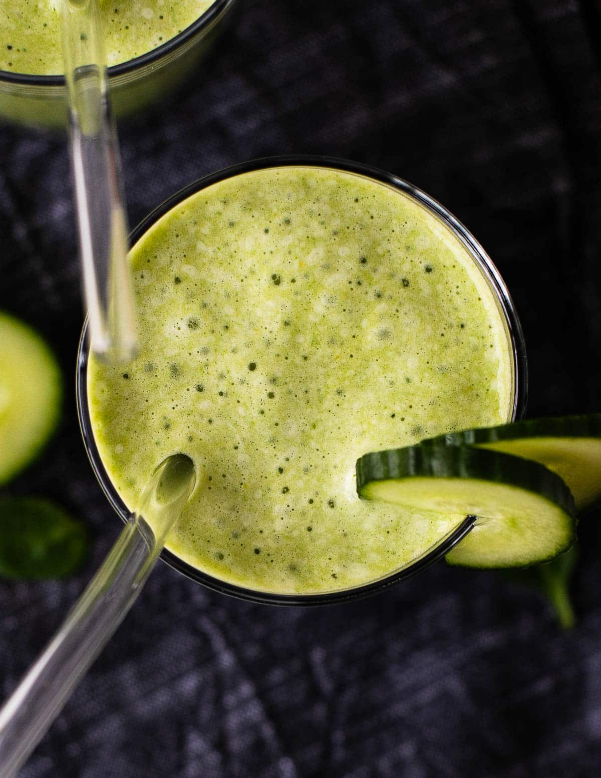 healthy cucumber mango smoothie recipe