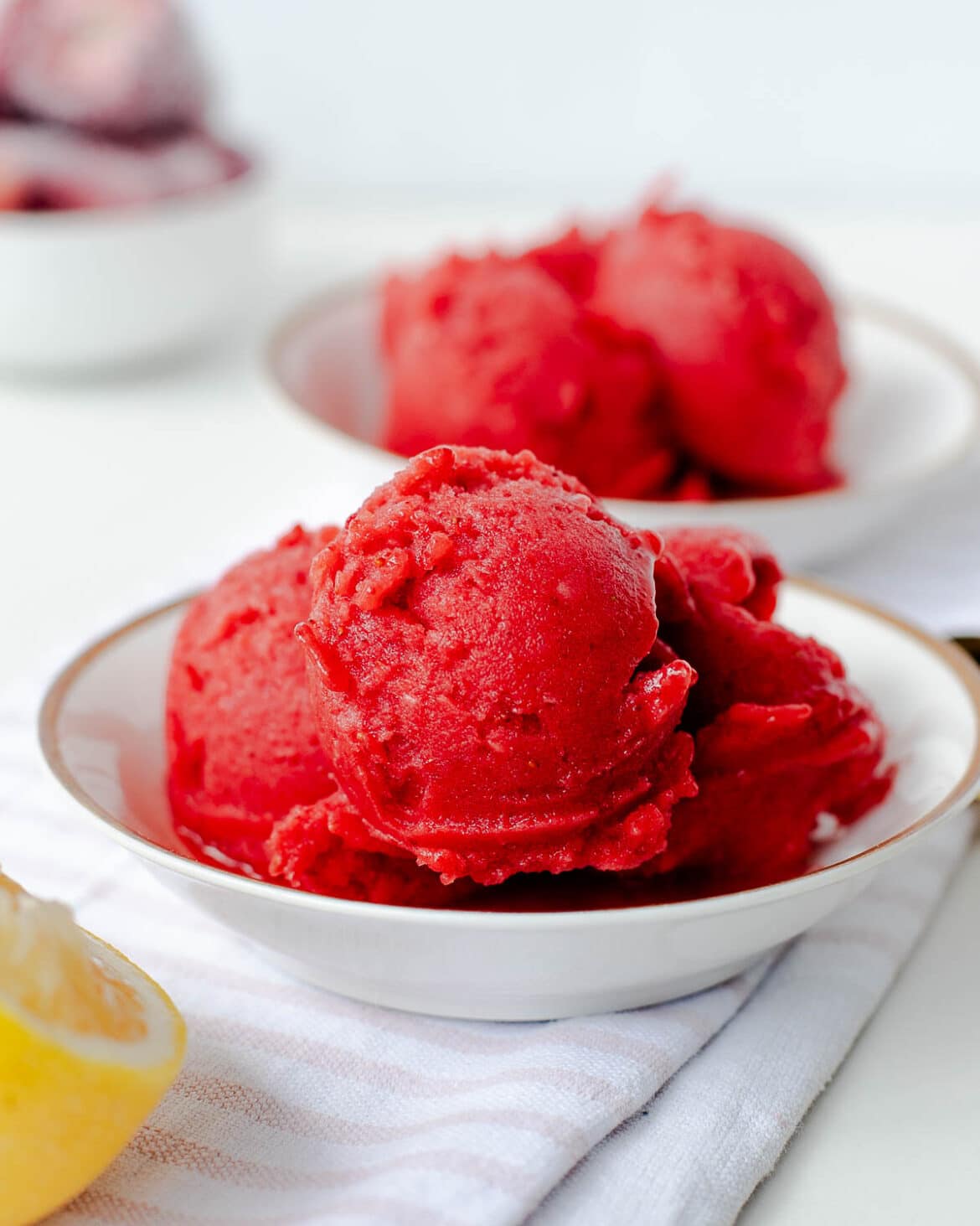 Easy + Healthy 3-Ingredient Strawberry Sorbet Recipe – Fit Mama Real Food Easy + Healthy 3-Ingredient Strawberry Sorbet Recipe – Fit Mama Real Food