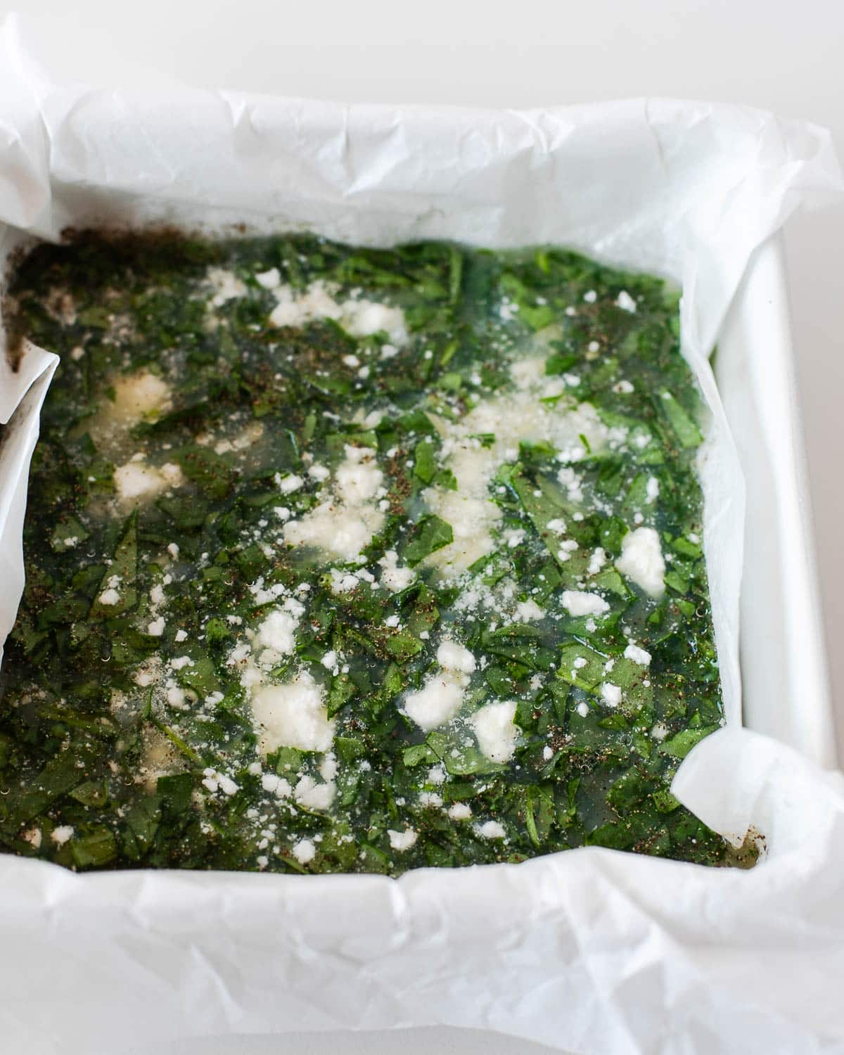 How to make this easy spinach egg bake