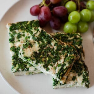 spinach feta egg bake