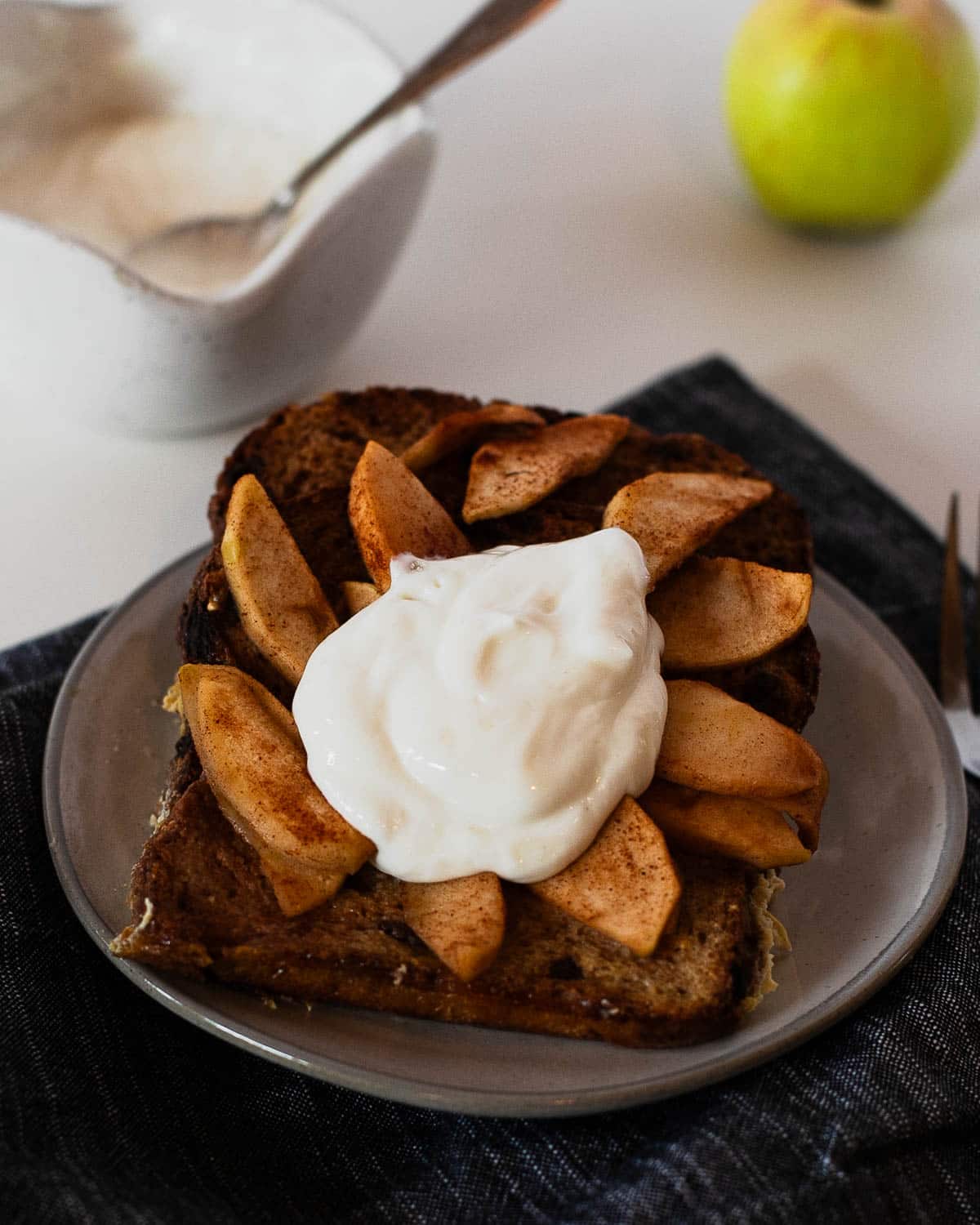 easy apple french toast bake recipe