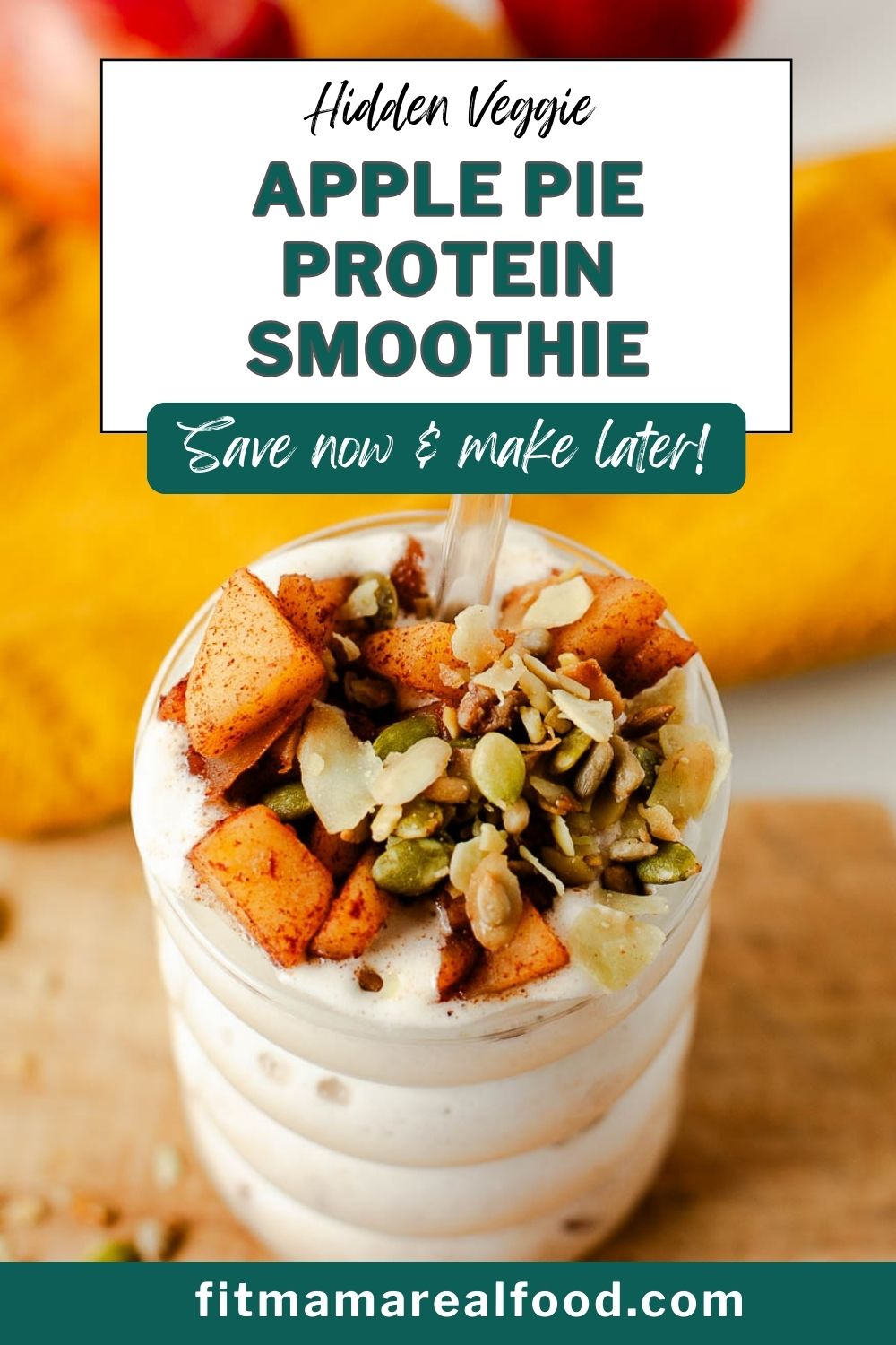 Apple Pie Protein Smoothie
