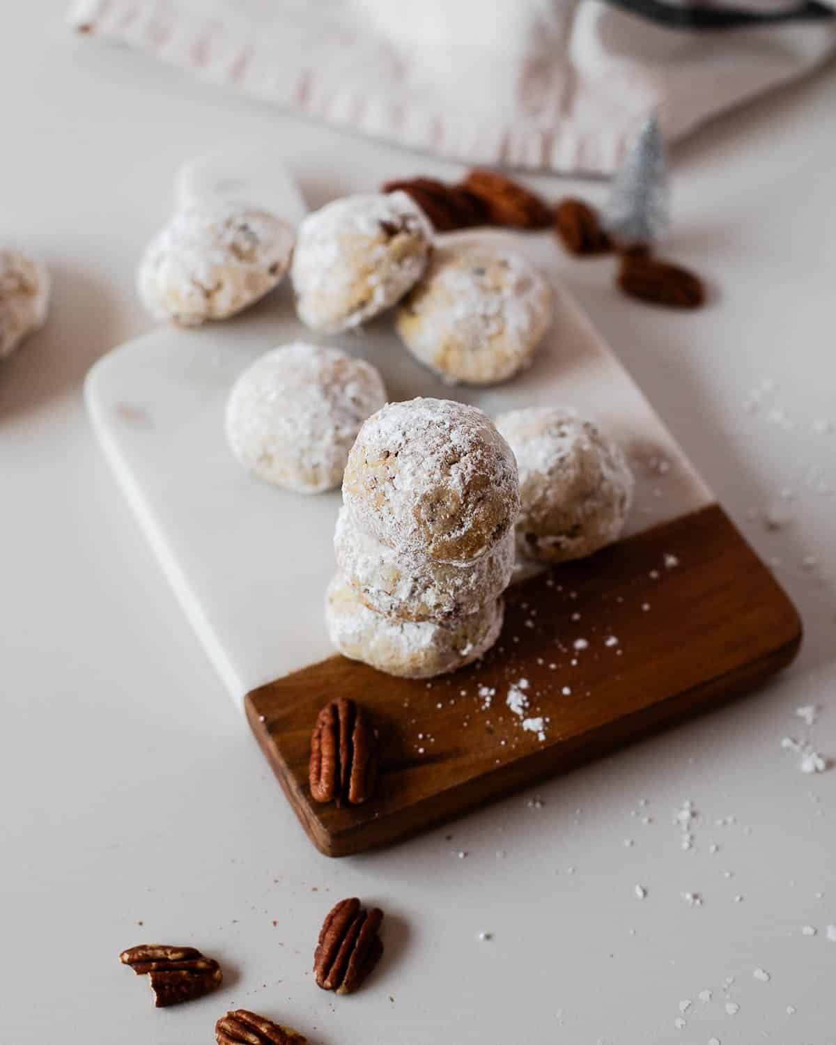 pecan snowball cookies recipe