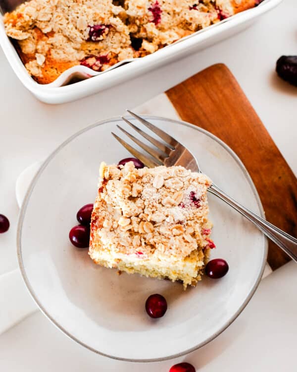 Gluten Free Cranberry Orange Coffee Cake with Dates – Fit Mama Real Food