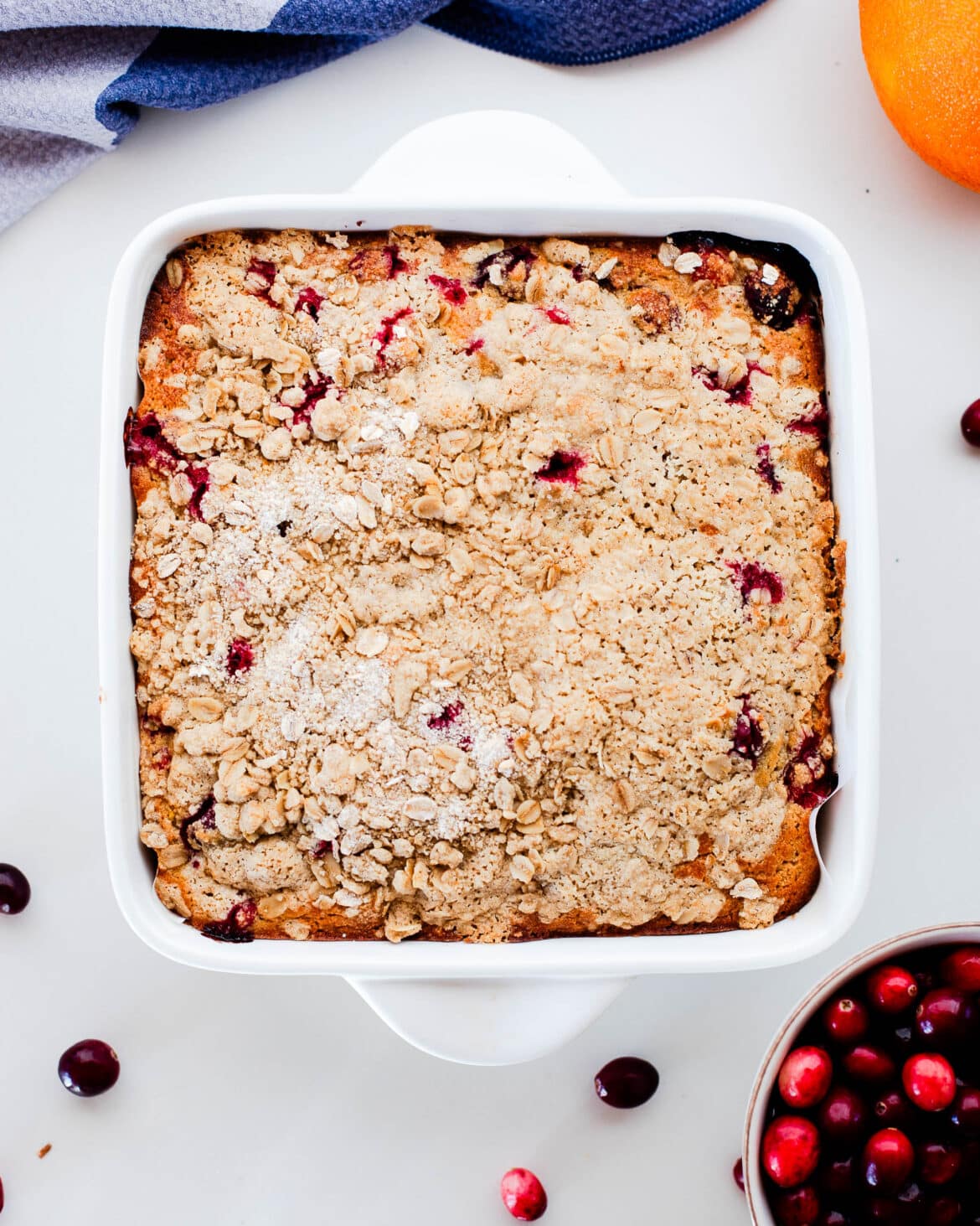 Gluten Free Cranberry Orange Coffee Cake with Dates – Fit Mama Real Food