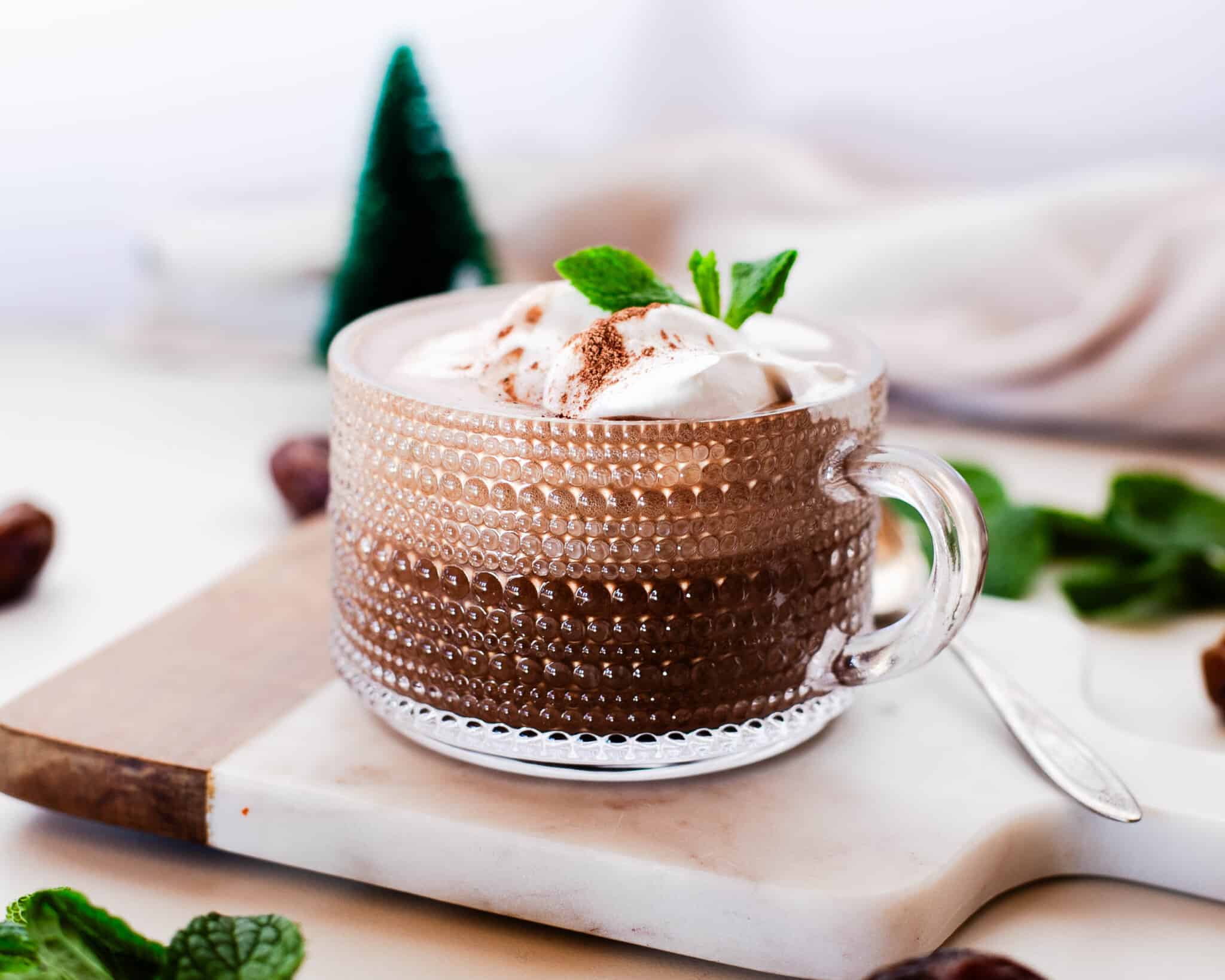 healthy date hot cocoa recipe