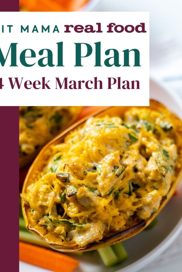 March Meal Plan - Full Month