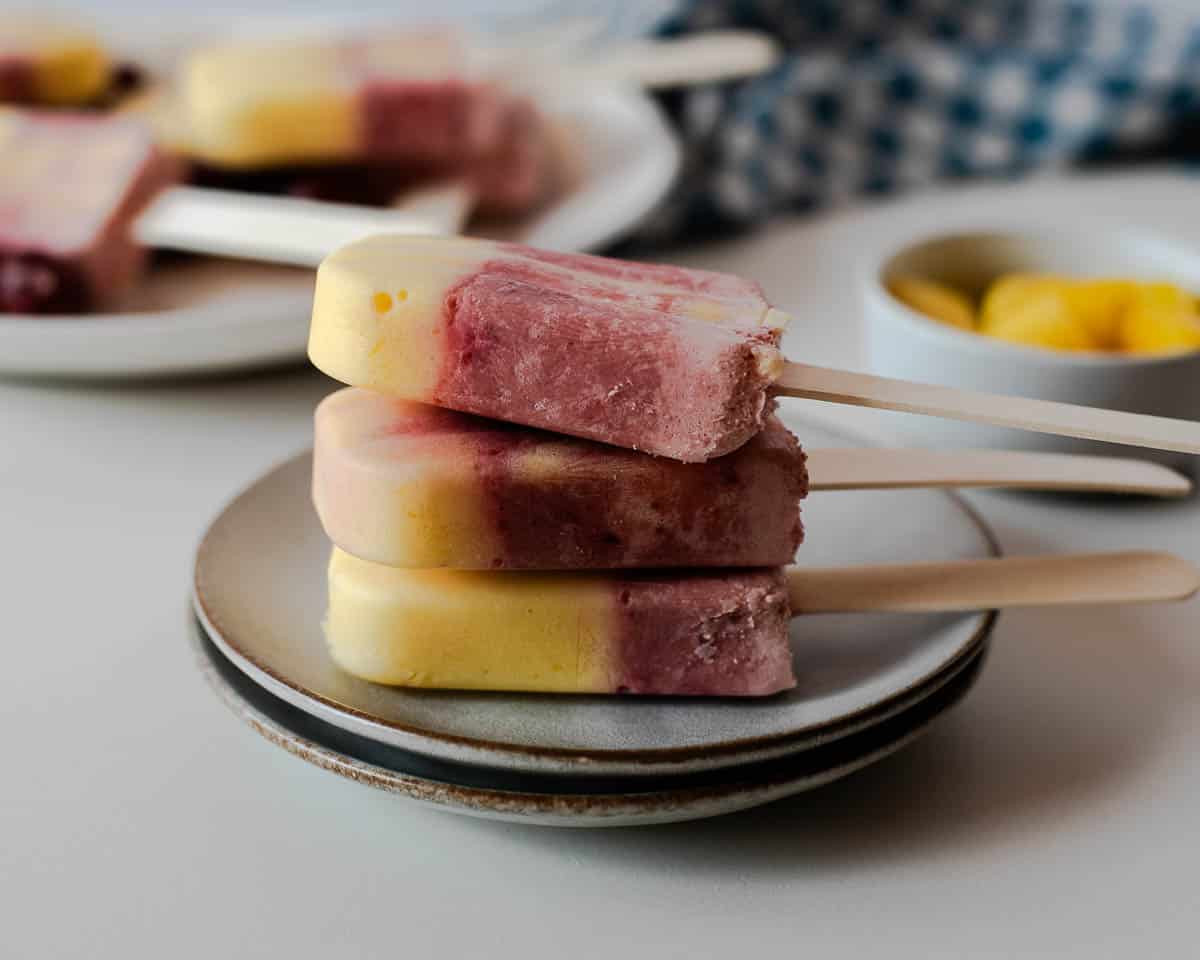 delicious cherry mango popsicles recipe