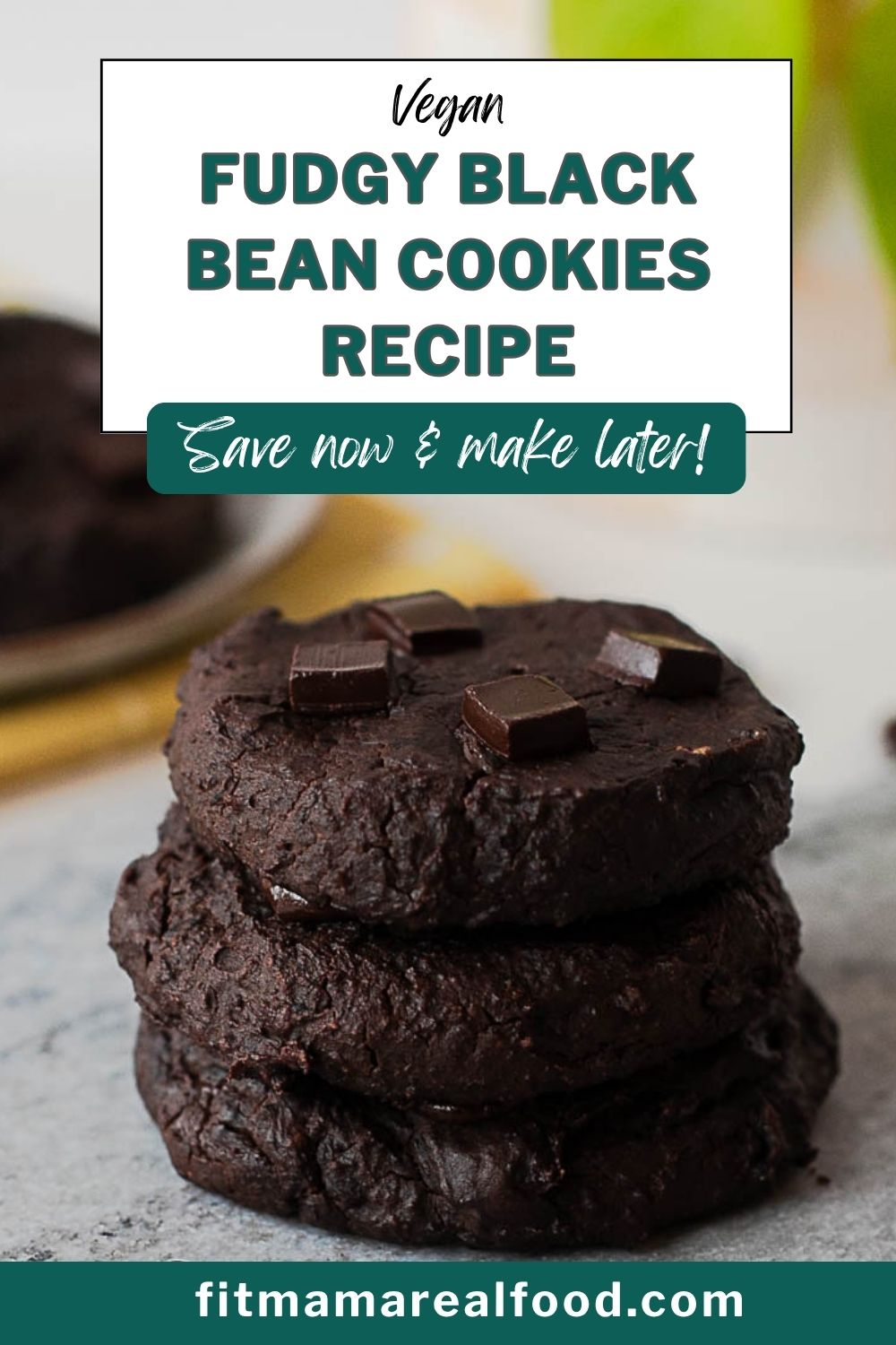 Easy Black Bean Cookies (Tastes Like Brownies!)