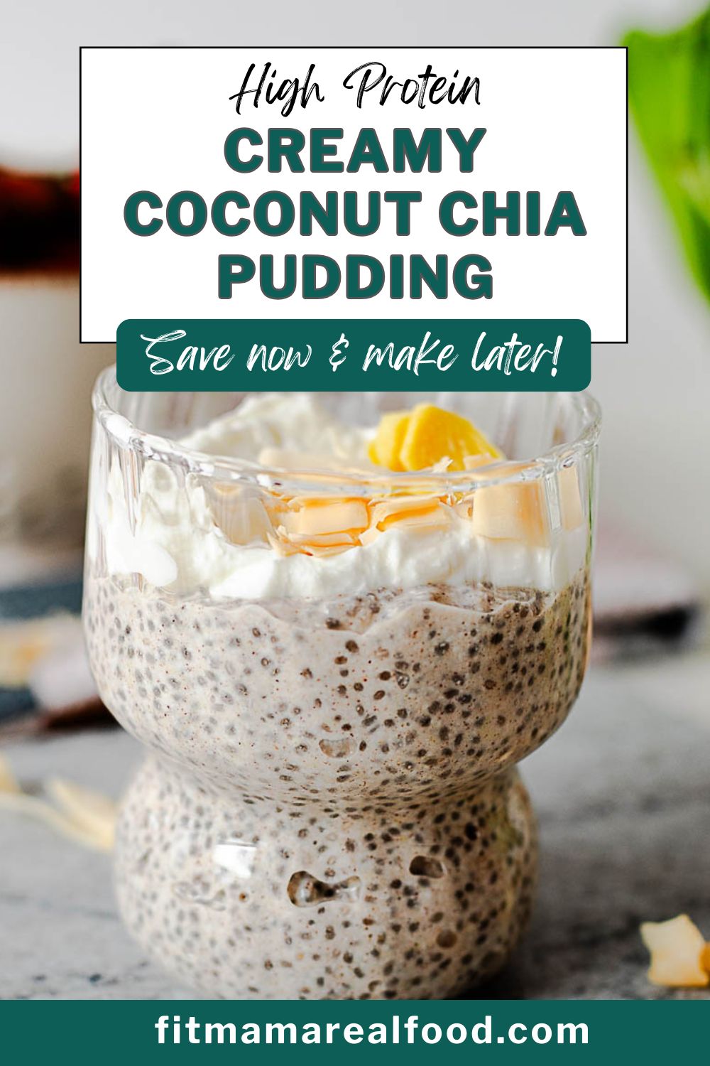 Easy Coconut Chia Pudding for Meal Prep