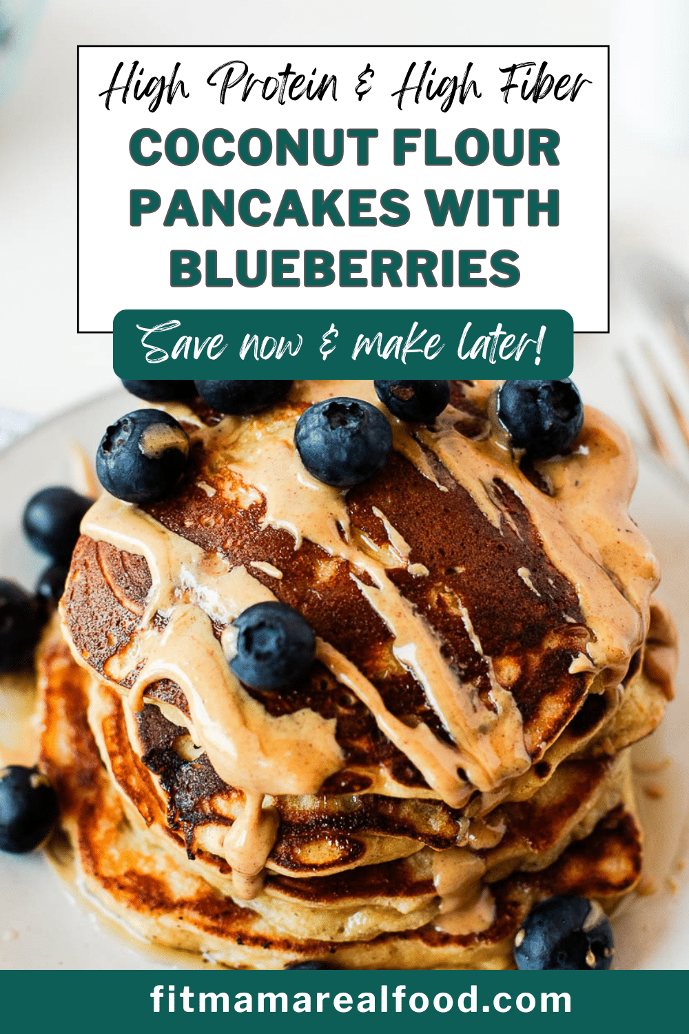 Banana Coconut Flour Pancakes (High Protein & Gluten-Free)
